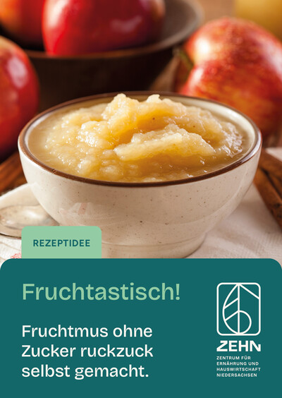 Postkarte Fruchtmus - © ZEHN Postkarte Fruchtmus